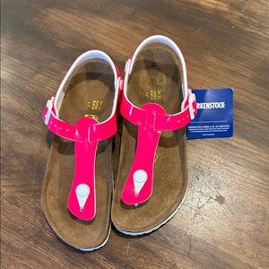 Birkenstock Kids Vibrant Pink Sandals